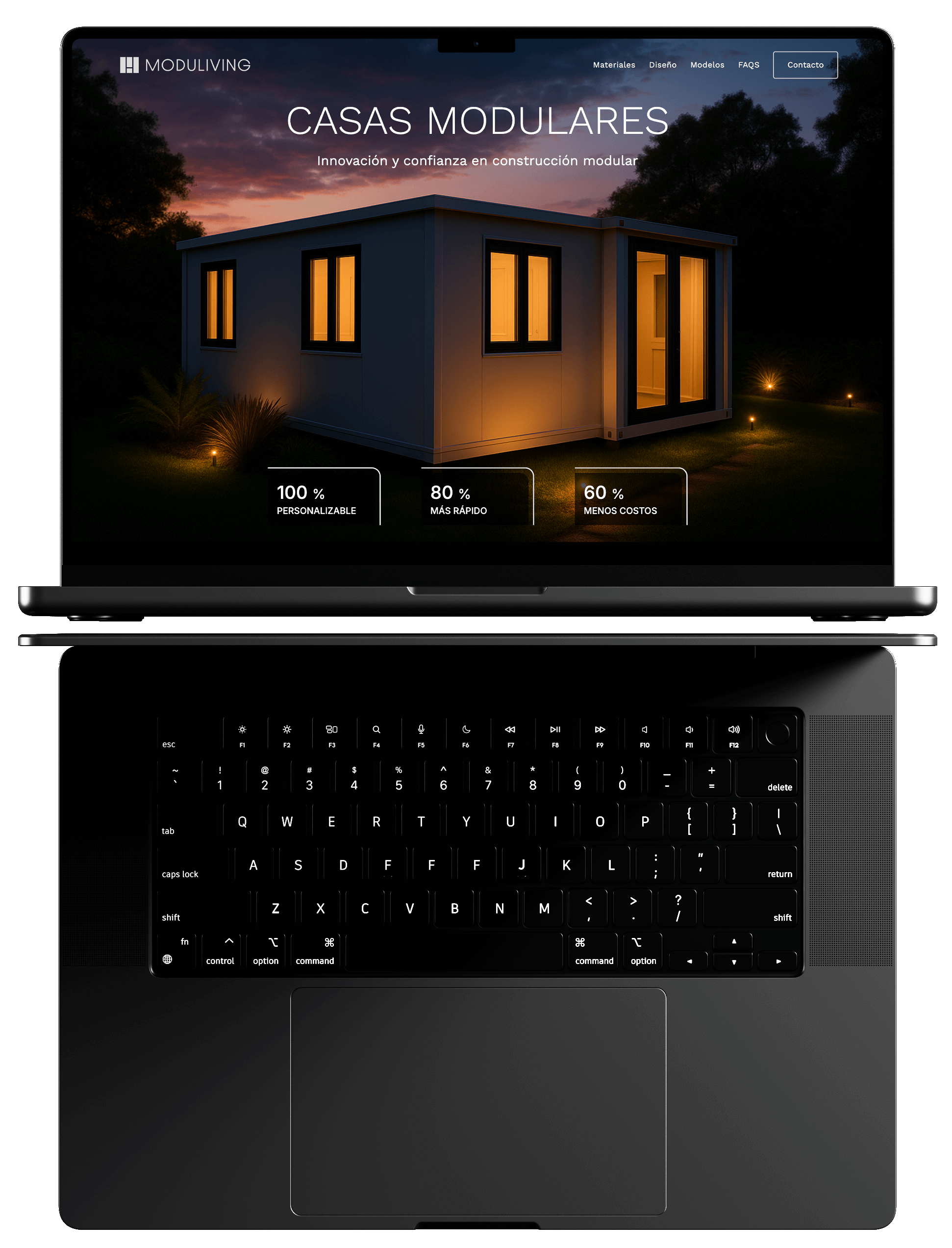 Diseño Web de Moduliving CR