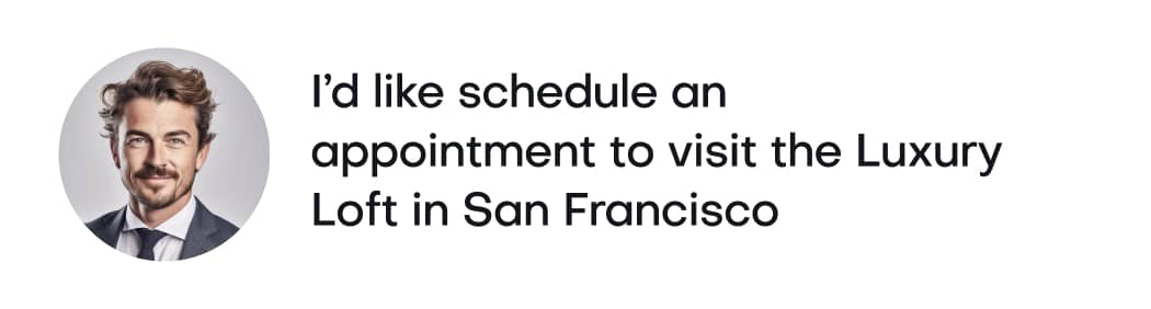 Make a Visit Appointment - Property X Webflow Template