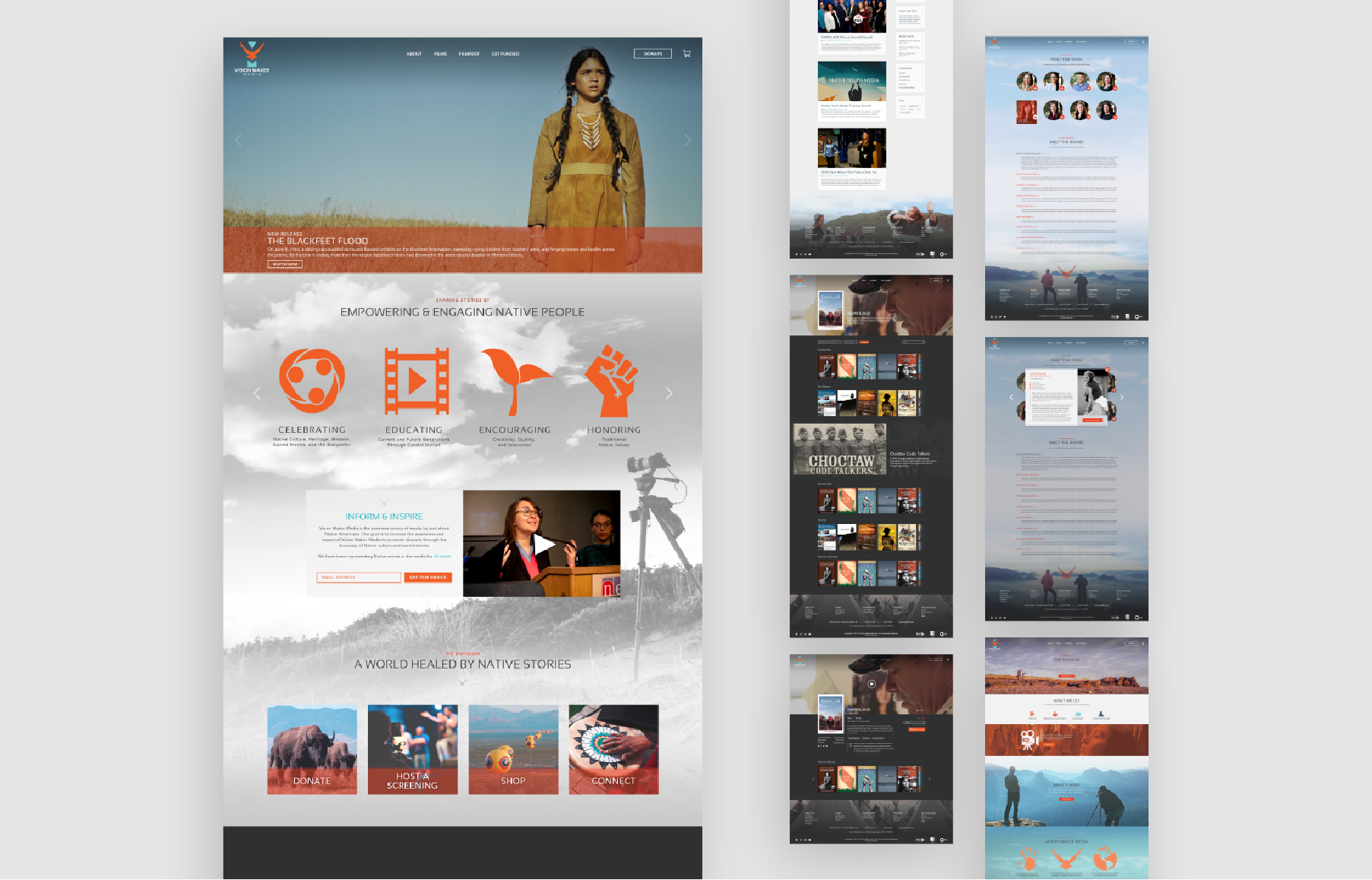 image of branding materials (for a graphic design studio)