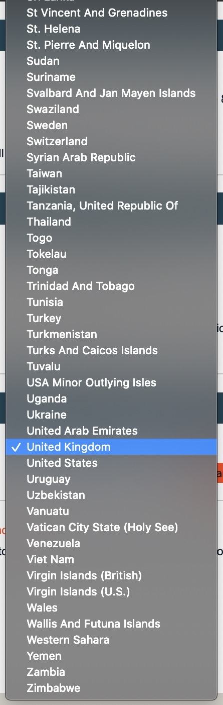 Avoid drop downs if you want to maximise your form's conversion rate