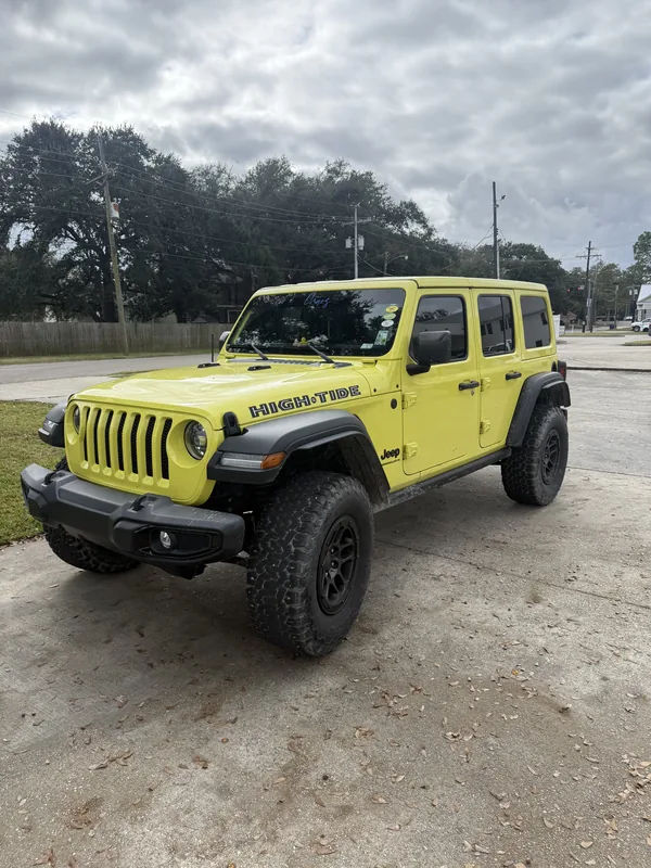 Full Detail on Jeep Wrangler High Tide in Baton Rouge, Louisiana
