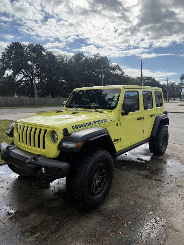 Premium Hand Wash on Jeep Wrangler High Tide in Baton Rouge, Louisiana