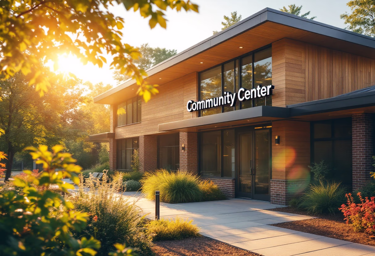 image of a community center project