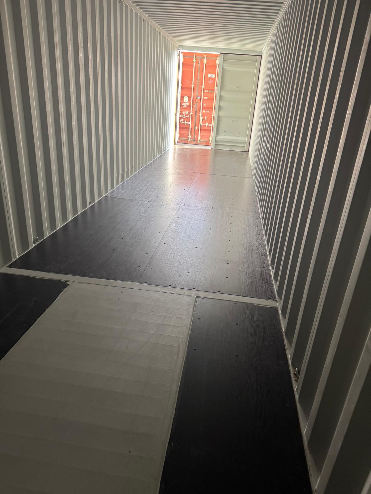 20DC Container RAL 3009 Oxidrot sofort verfügbar