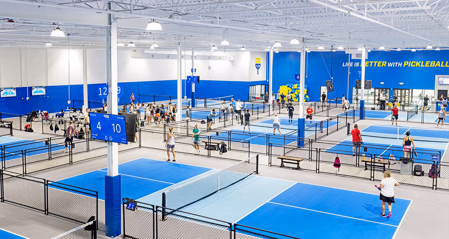Skyward Construction Group is the one to call when building commercial pickleball court project of all sizes