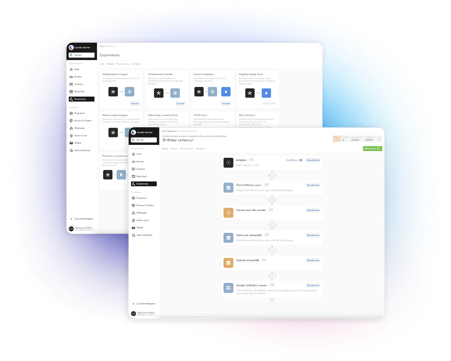 Automatisierung mit Convercus