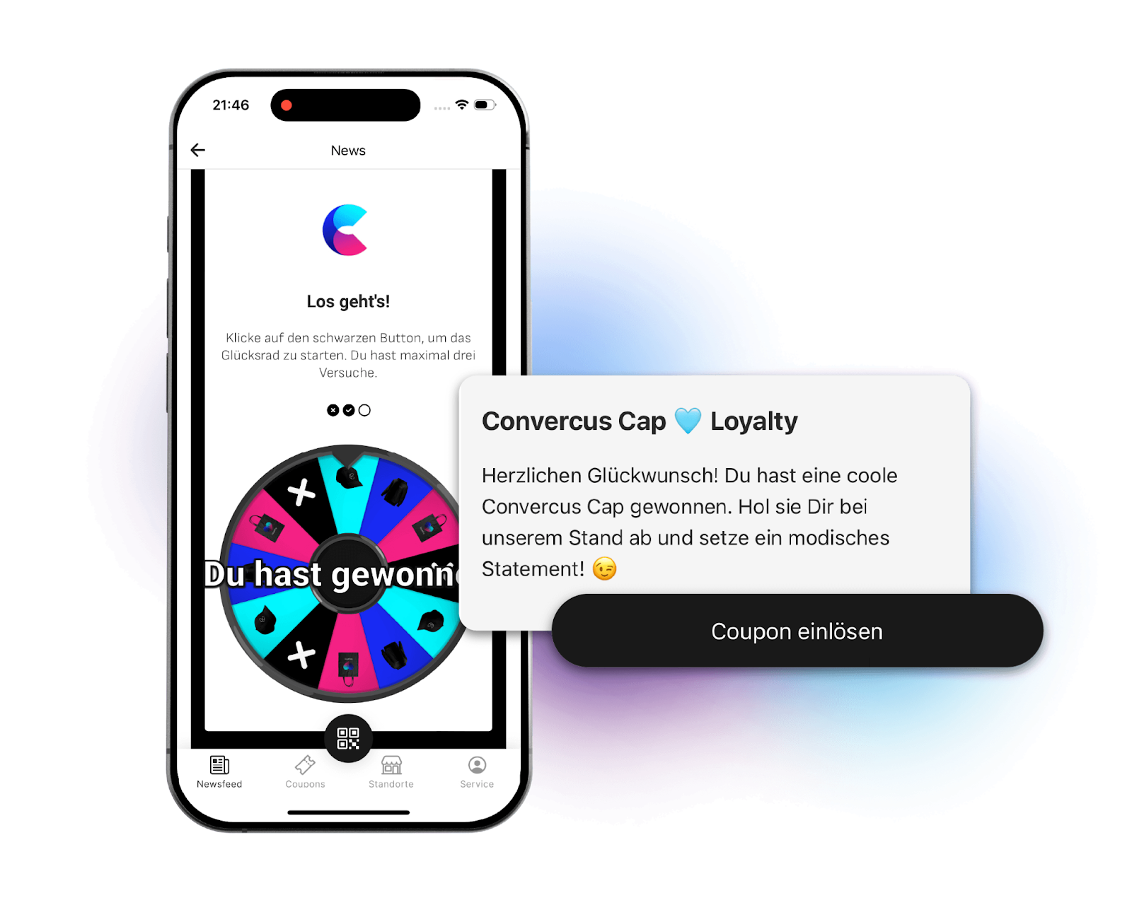 Challenges animieren Kunden, was dank der Convercus Loyalty Software die Kundenbindung steigert