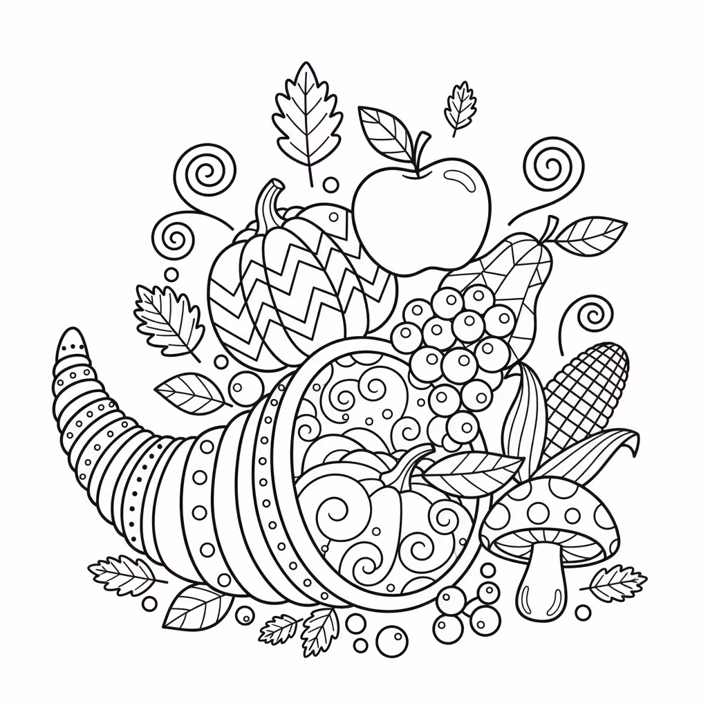 coloriage pour enfant à télécharger, niveau intermédiaire.