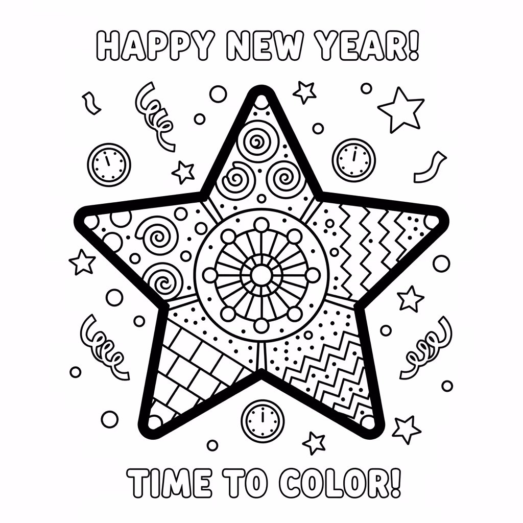 coloriage pour enfant à télécharger, niveau intermédiaire.