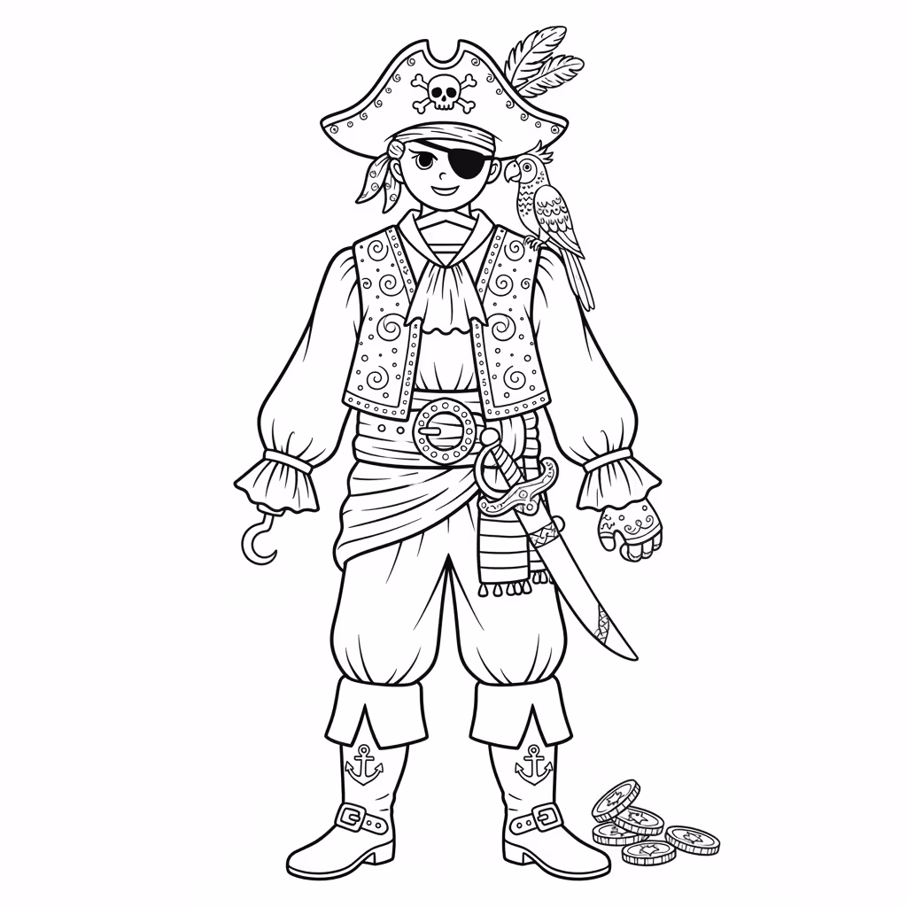 coloriage pour enfant à télécharger, niveau intermédiaire.