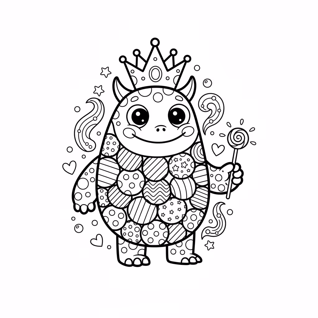 coloriage pour enfant à télécharger, niveau intermédiaire.