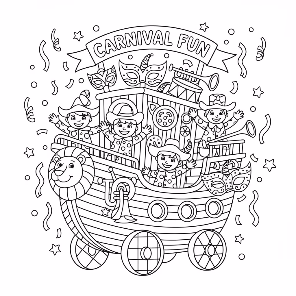 coloriage pour enfant à télécharger, niveau intermédiaire.