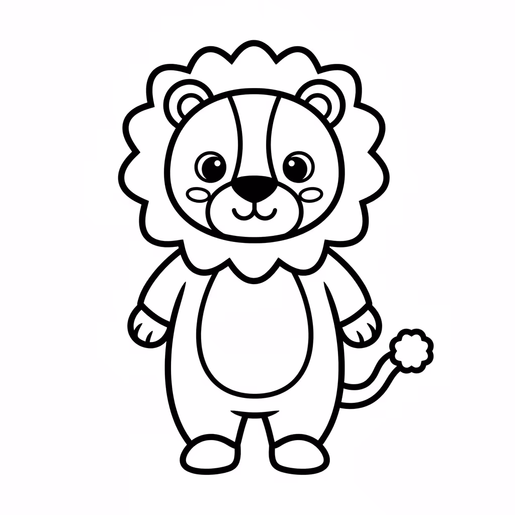 Picture of a printable coloring page showing Costume, level easy