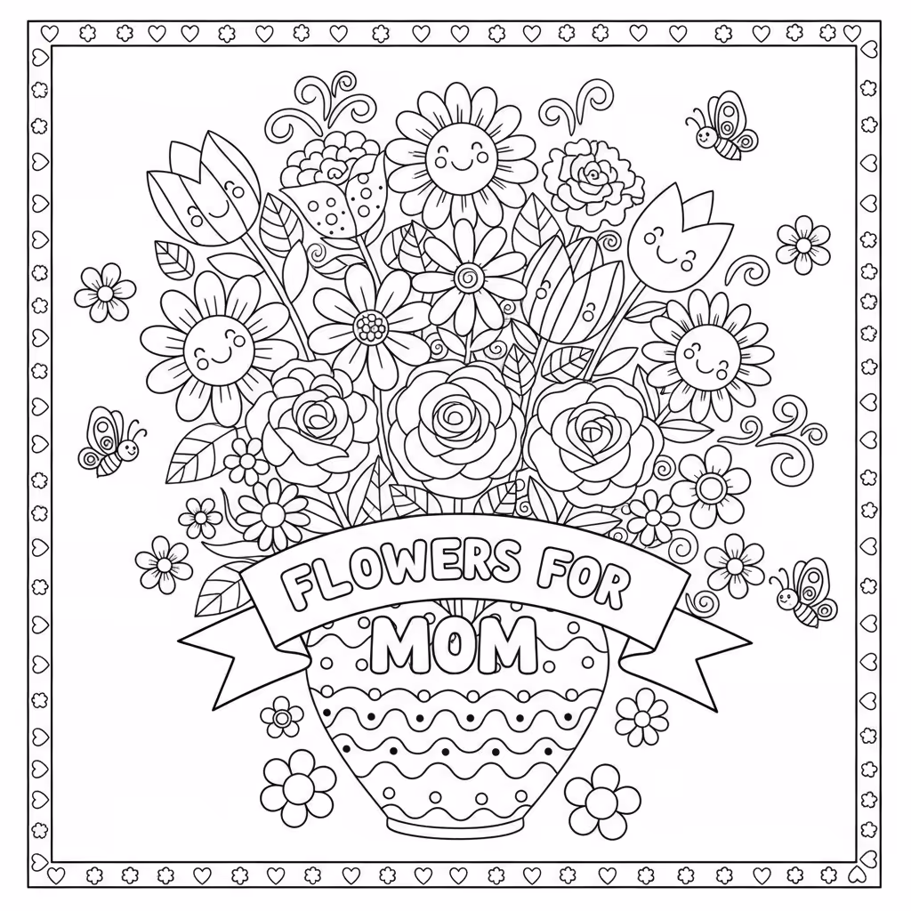 coloriage pour enfant à télécharger, niveau intermédiaire.