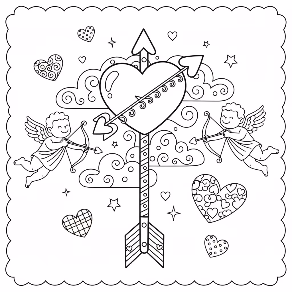 coloriage pour enfant à télécharger, niveau intermédiaire.