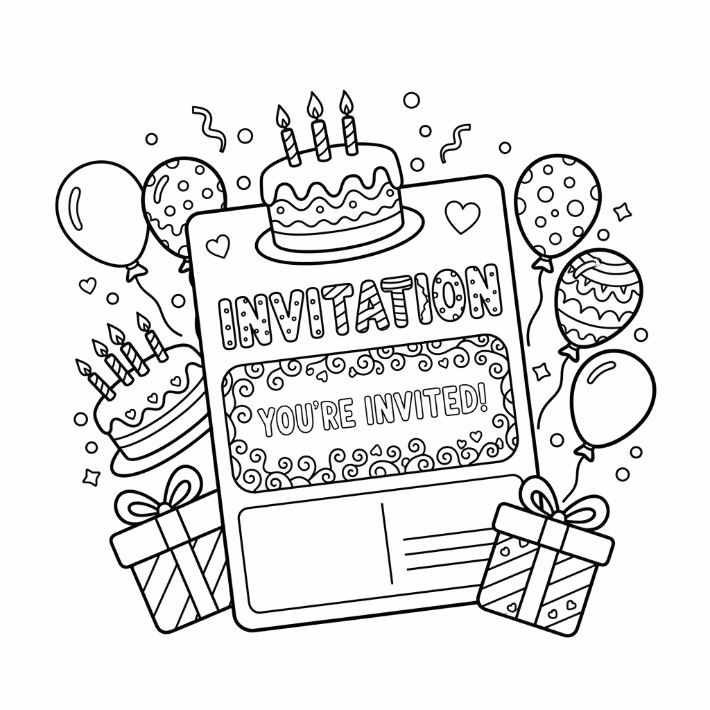 coloriage pour enfant à télécharger, niveau intermédiaire.