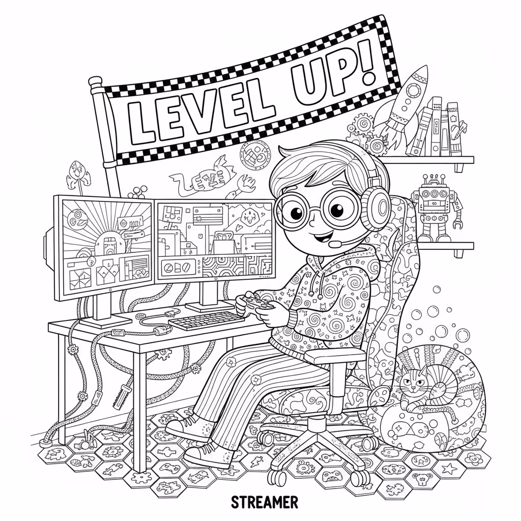coloriage pour enfant à télécharger, niveau facile.coloriage pour enfant à télécharger, niveau difficile.