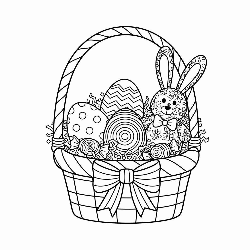 coloriage pour enfant à télécharger, niveau intermédiaire.