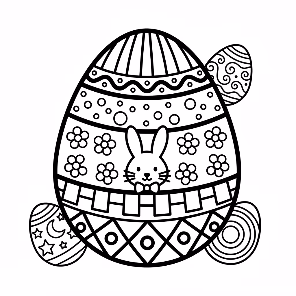coloriage pour enfant à télécharger, niveau intermédiaire.