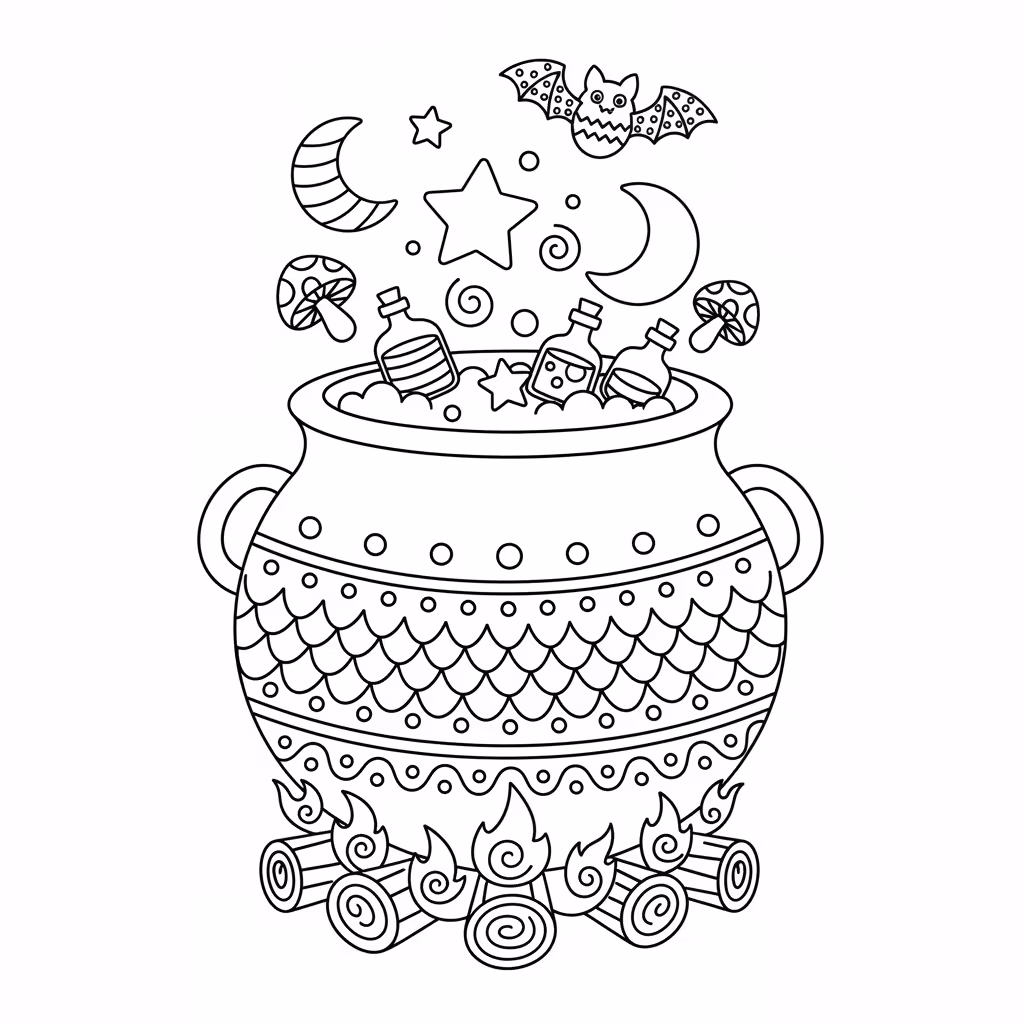 coloriage pour enfant à télécharger, niveau intermédiaire.