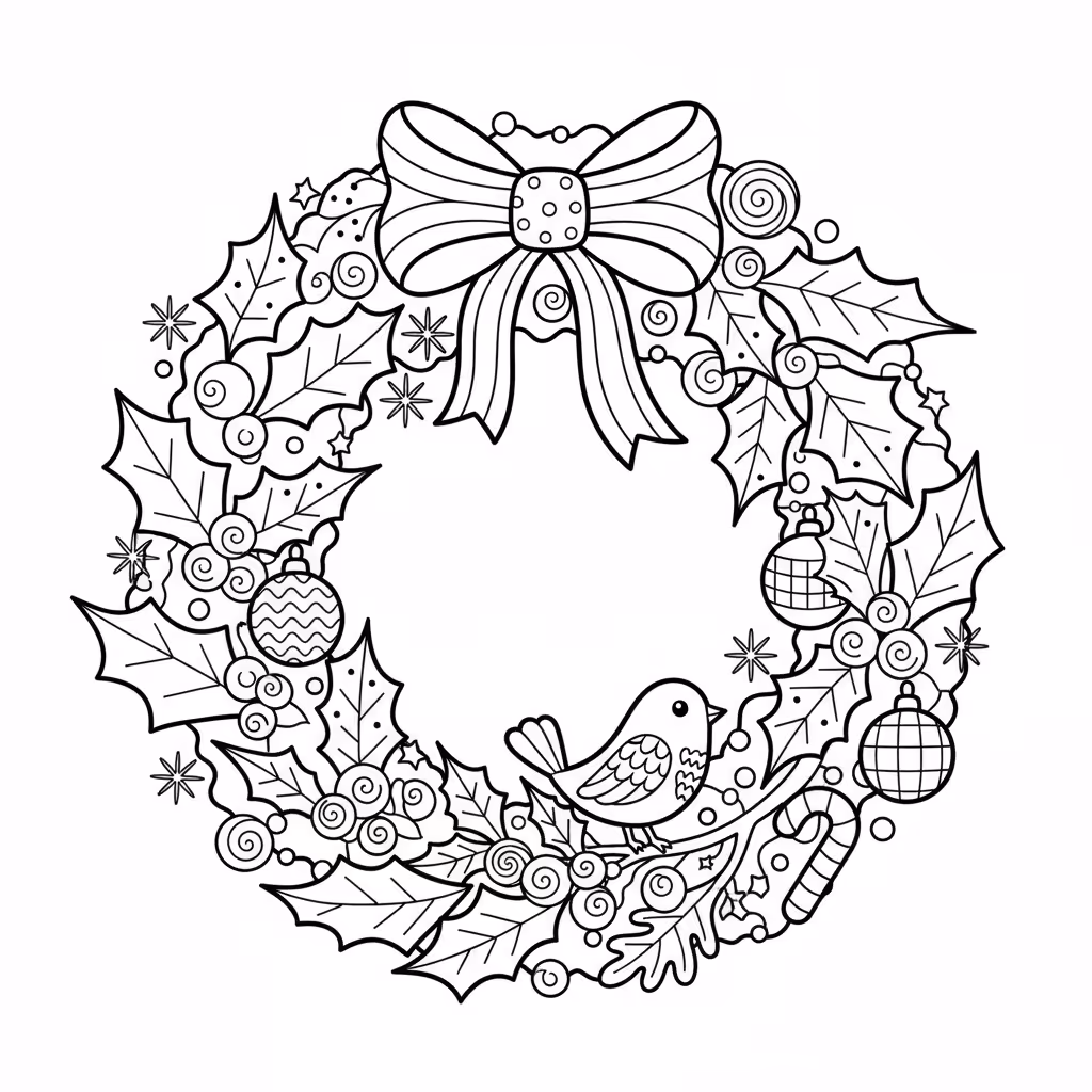 coloriage pour enfant à télécharger, niveau intermédiaire.