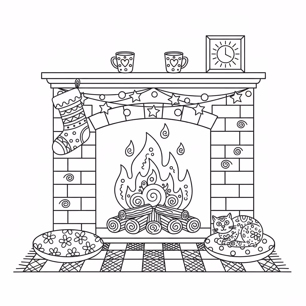 coloriage pour enfant à télécharger, niveau intermédiaire.