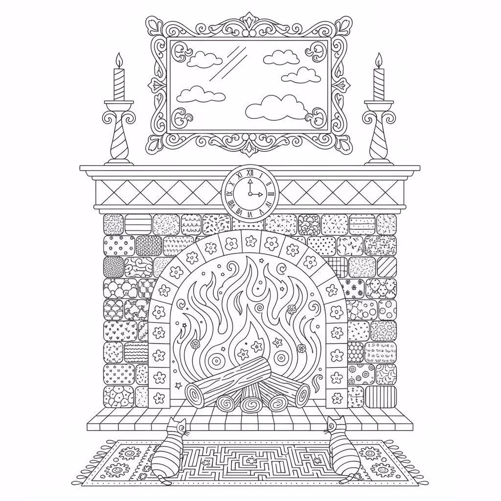 coloriage pour enfant à télécharger, niveau facile.coloriage pour enfant à télécharger, niveau difficile.