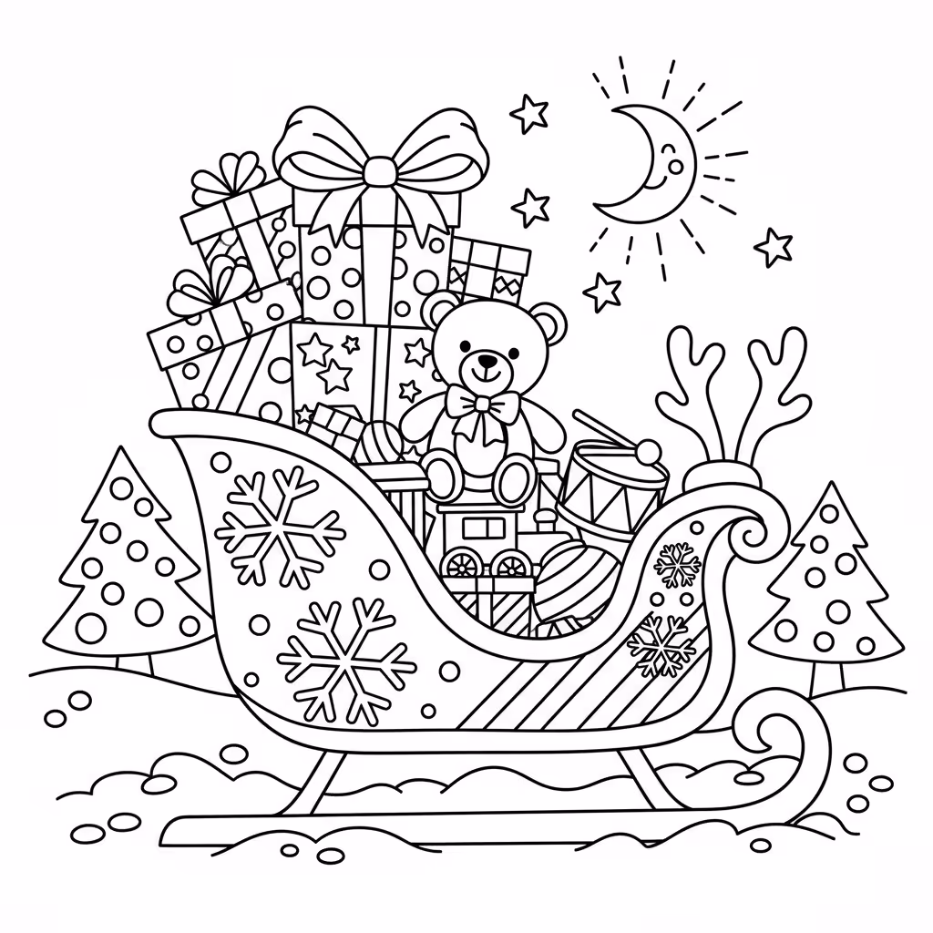 coloriage pour enfant à télécharger, niveau intermédiaire.