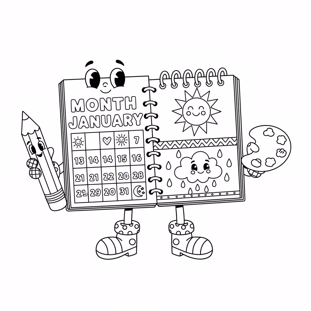 coloriage pour enfant à télécharger, niveau intermédiaire.