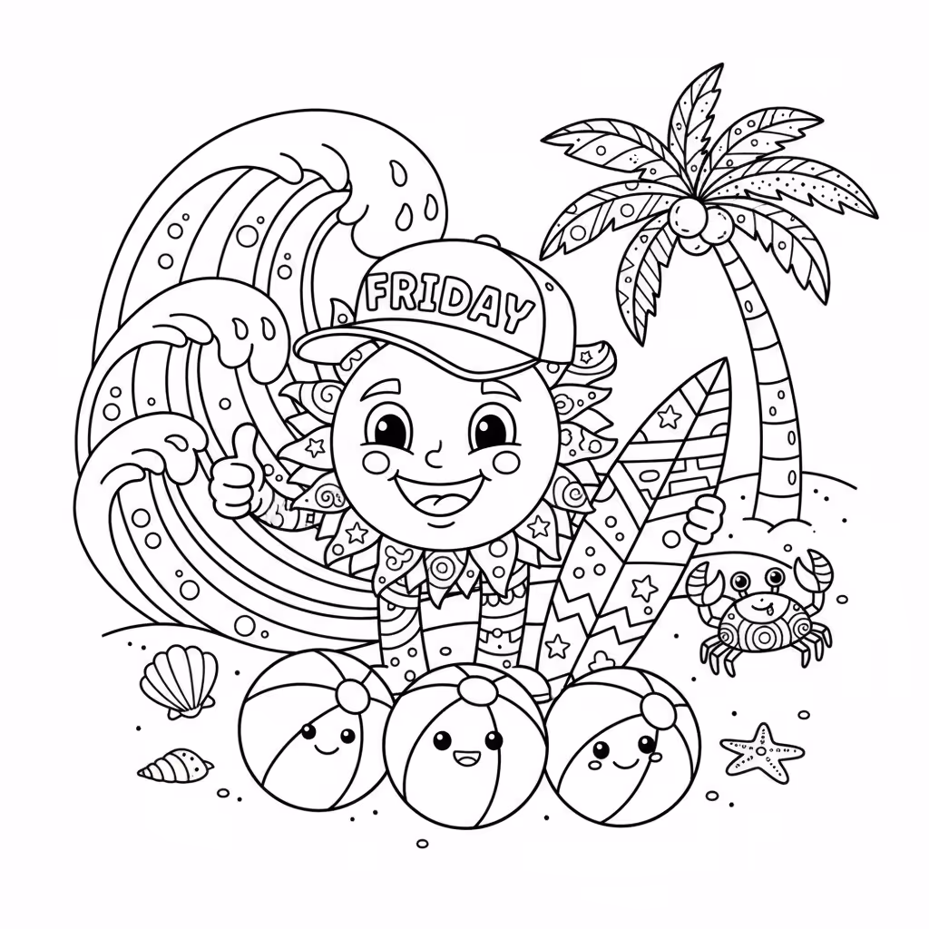 coloriage pour enfant à télécharger, niveau intermédiaire.