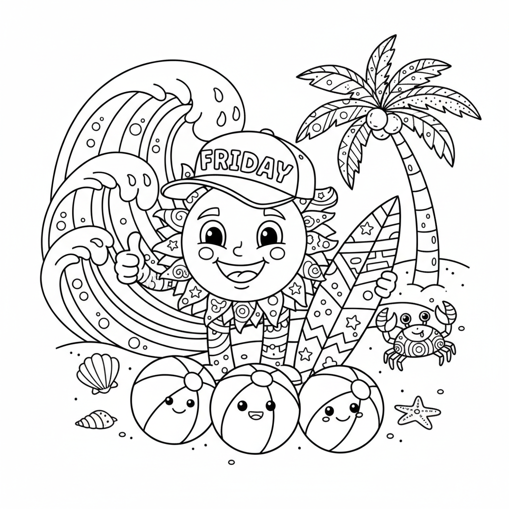 coloriage pour enfant à télécharger, niveau intermédiaire.