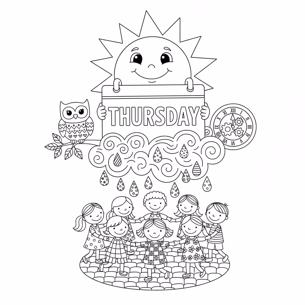 coloriage pour enfant à télécharger, niveau intermédiaire.