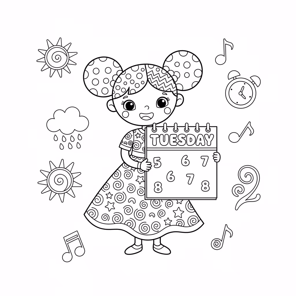 coloriage pour enfant à télécharger, niveau intermédiaire.