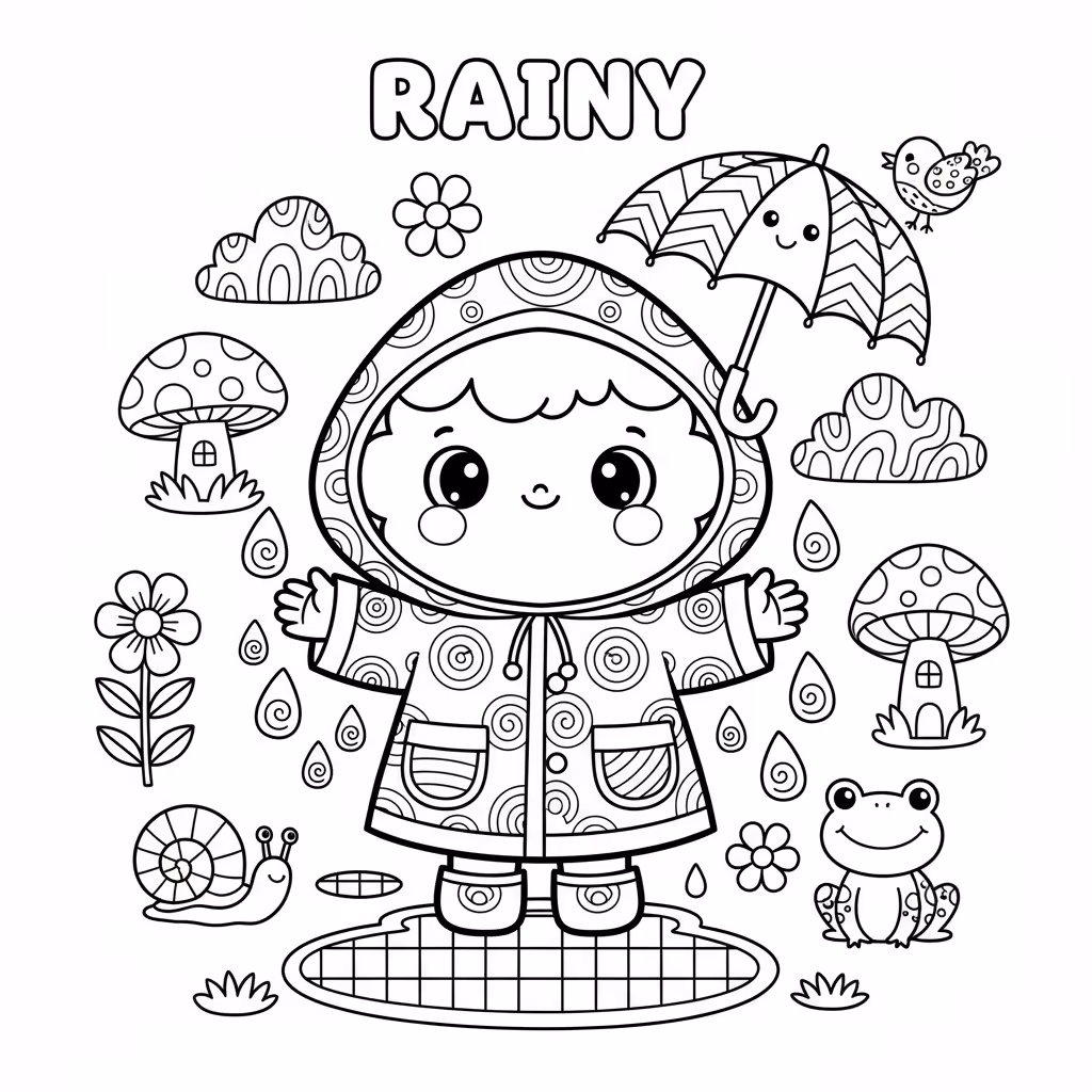 coloriage pour enfant à télécharger, niveau intermédiaire.
