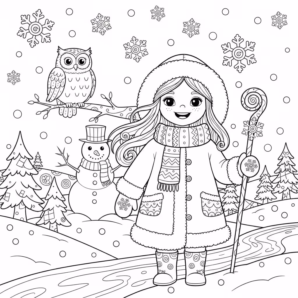 coloriage pour enfant à télécharger, niveau intermédiaire.