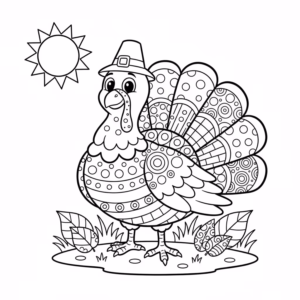 coloriage pour enfant à télécharger, niveau intermédiaire.