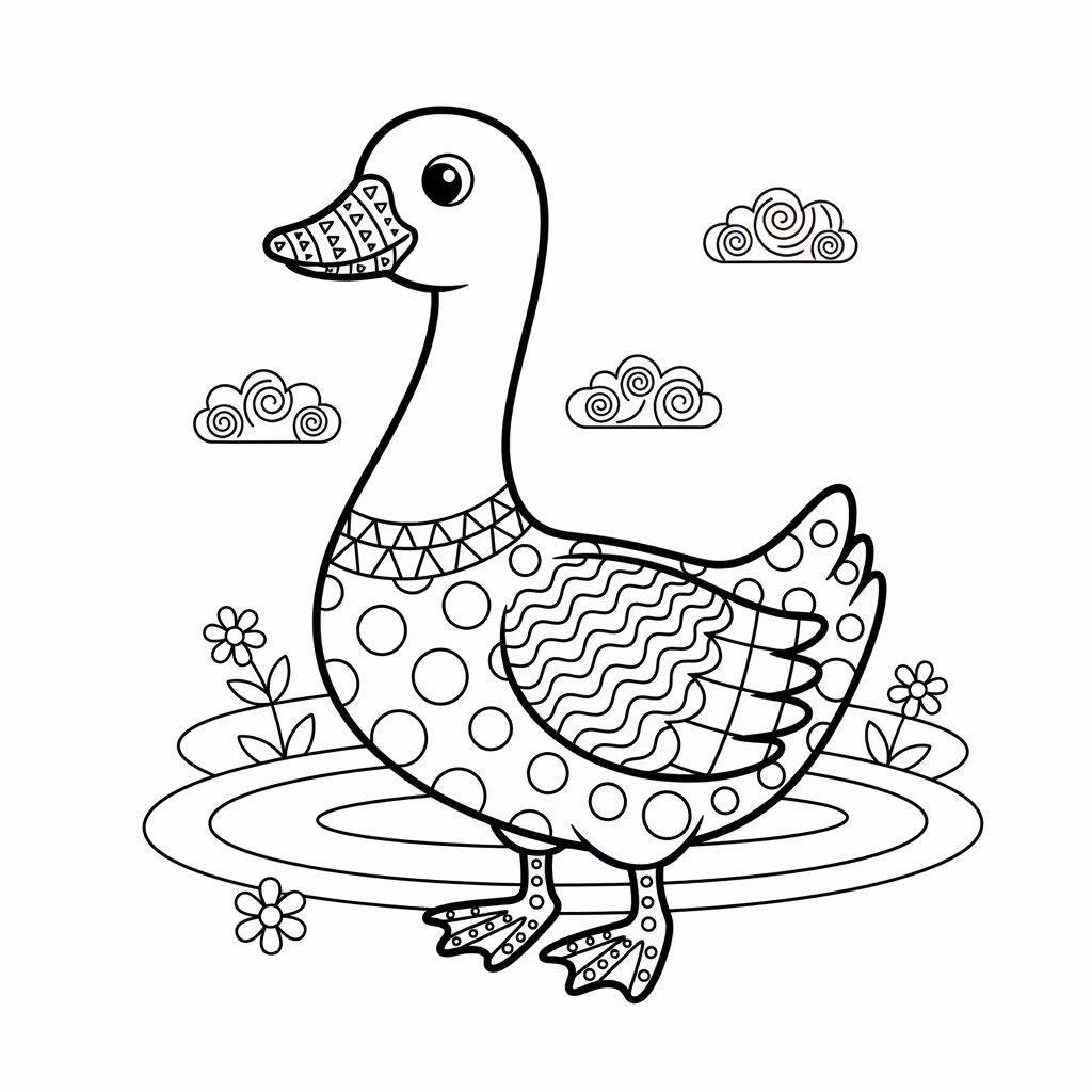 coloriage pour enfant à télécharger, niveau intermédiaire.