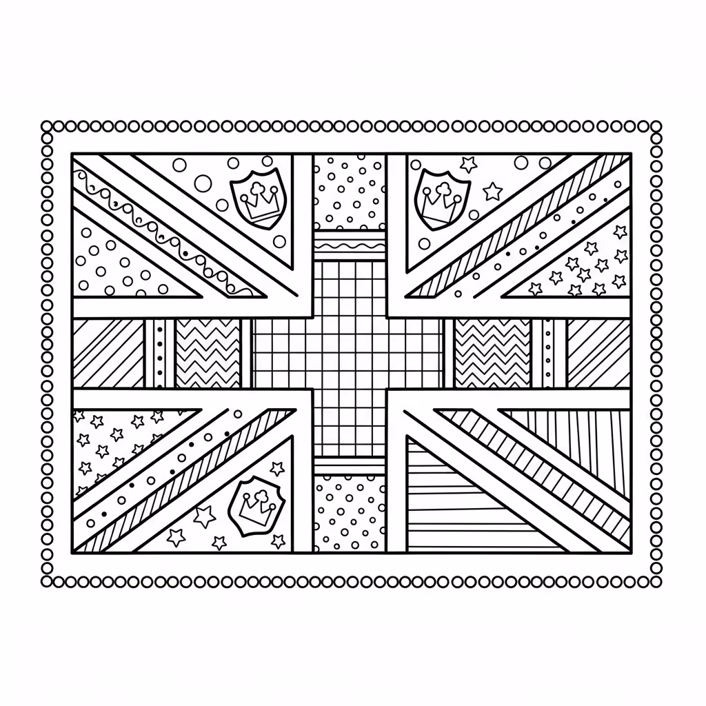 coloriage pour enfant à télécharger, niveau intermédiaire.