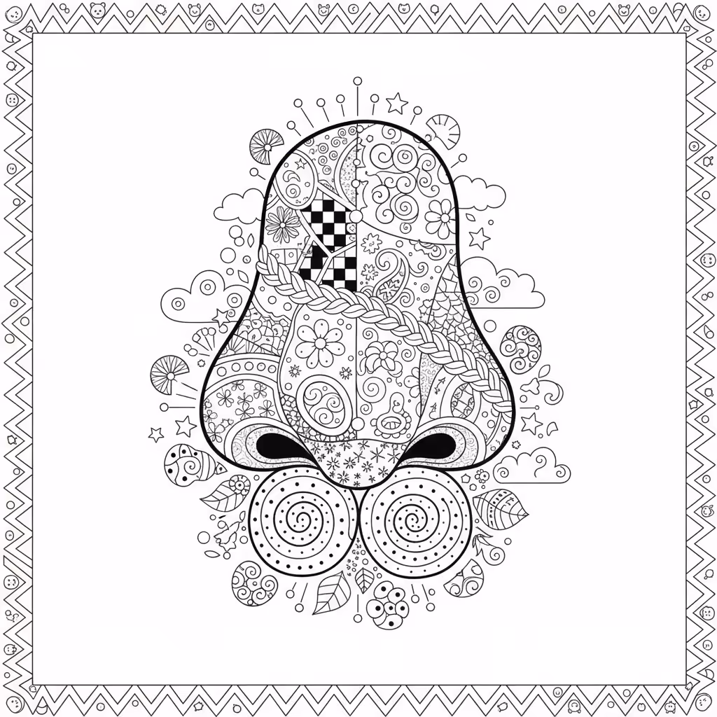 coloriage pour enfant à télécharger, niveau facile.coloriage pour enfant à télécharger, niveau difficile.