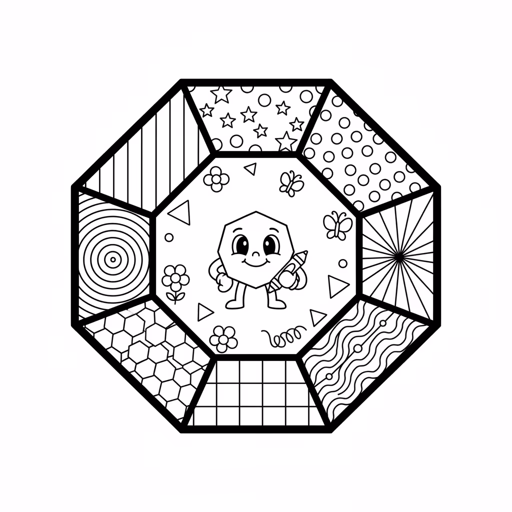 coloriage pour enfant à télécharger, niveau intermédiaire.