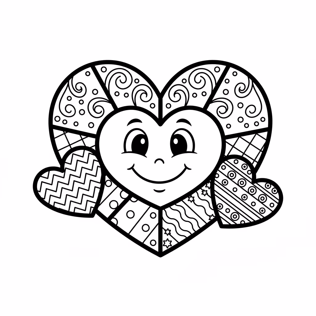 coloriage pour enfant à télécharger, niveau intermédiaire.