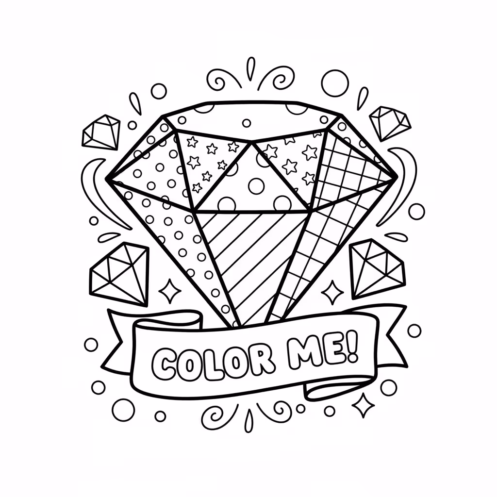 coloriage pour enfant à télécharger, niveau intermédiaire.