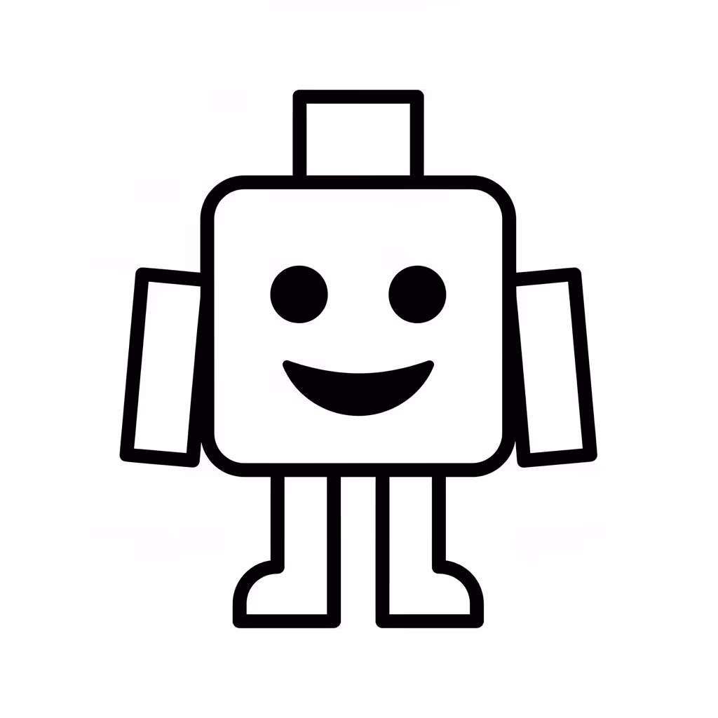 Picture of a printable coloring page showing Square, level easy
