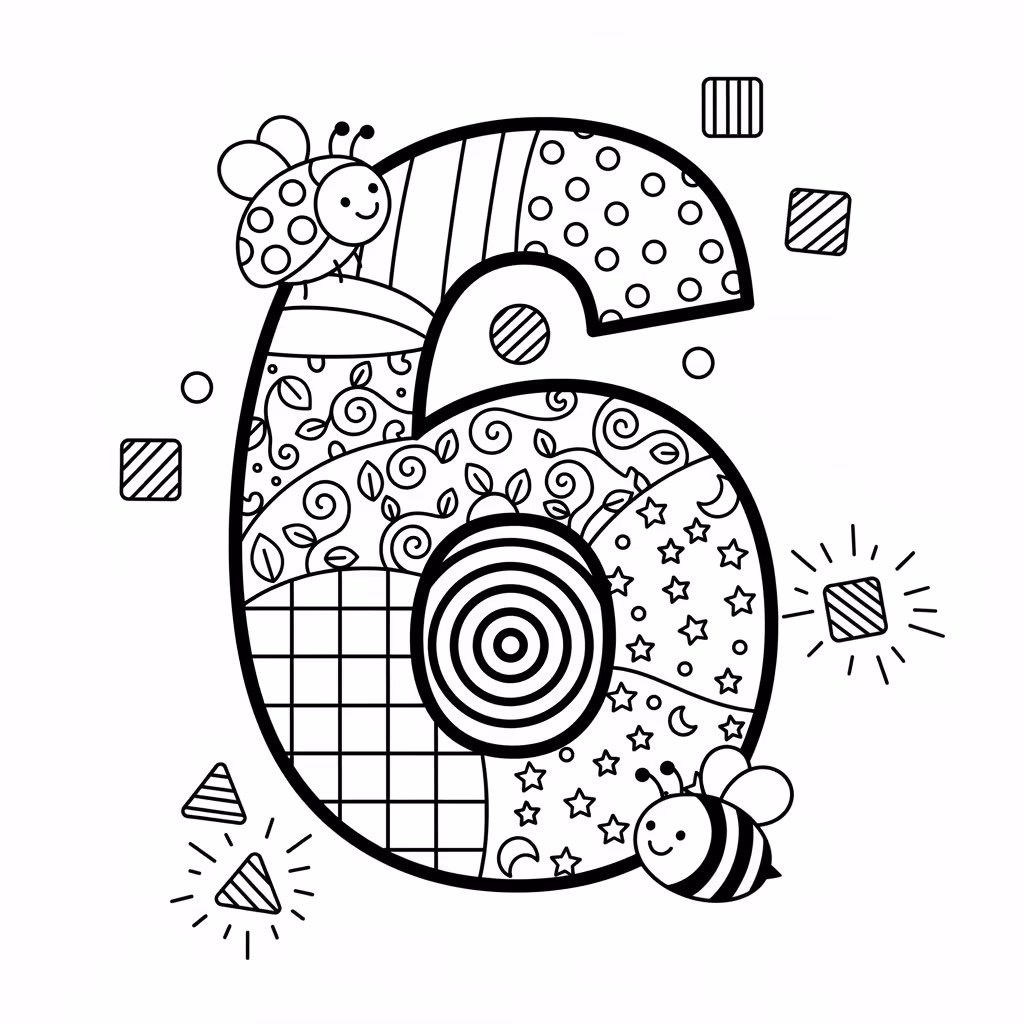 coloriage pour enfant à télécharger, niveau intermédiaire.