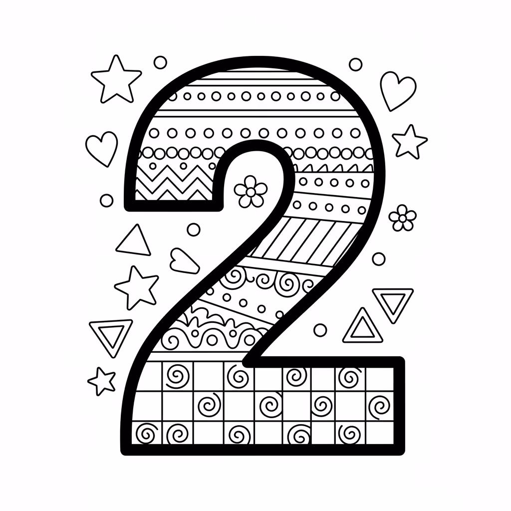 coloriage pour enfant à télécharger, niveau intermédiaire.