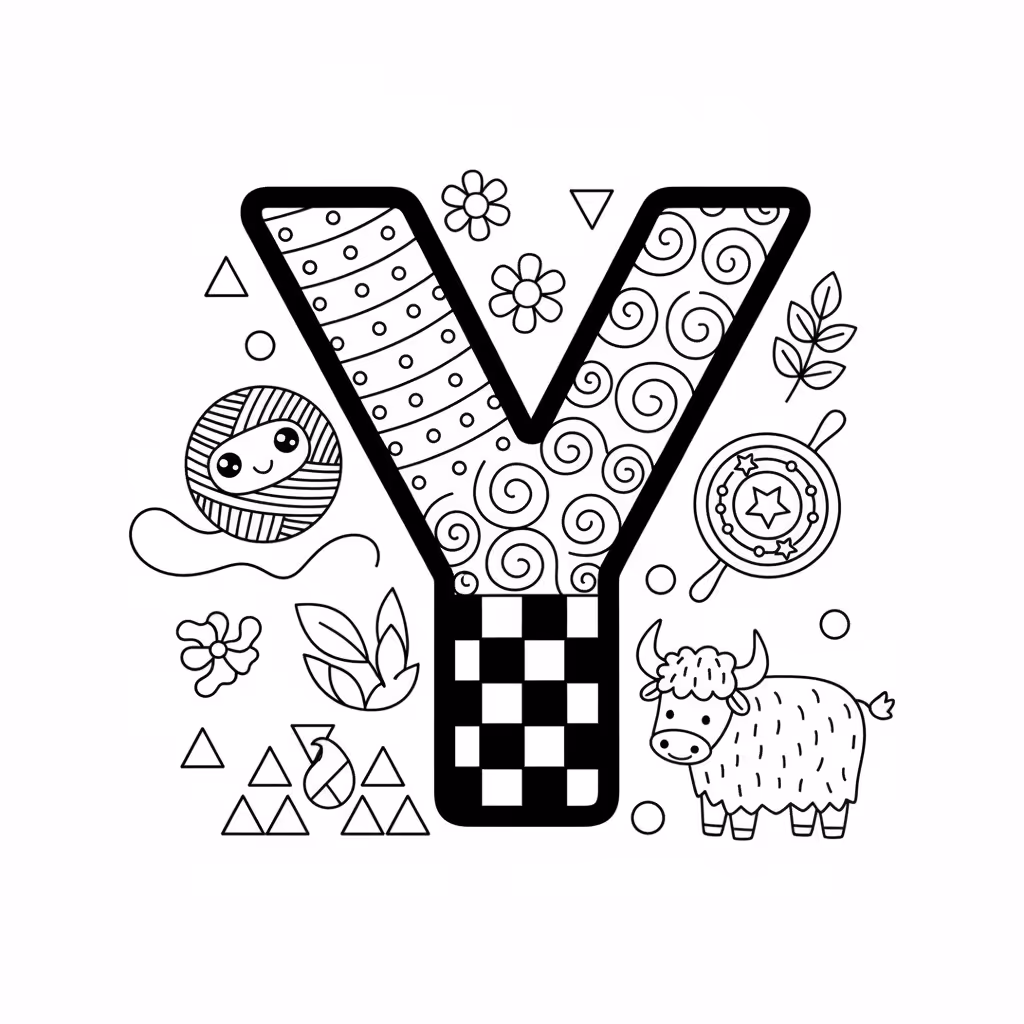 coloriage pour enfant à télécharger, niveau intermédiaire.