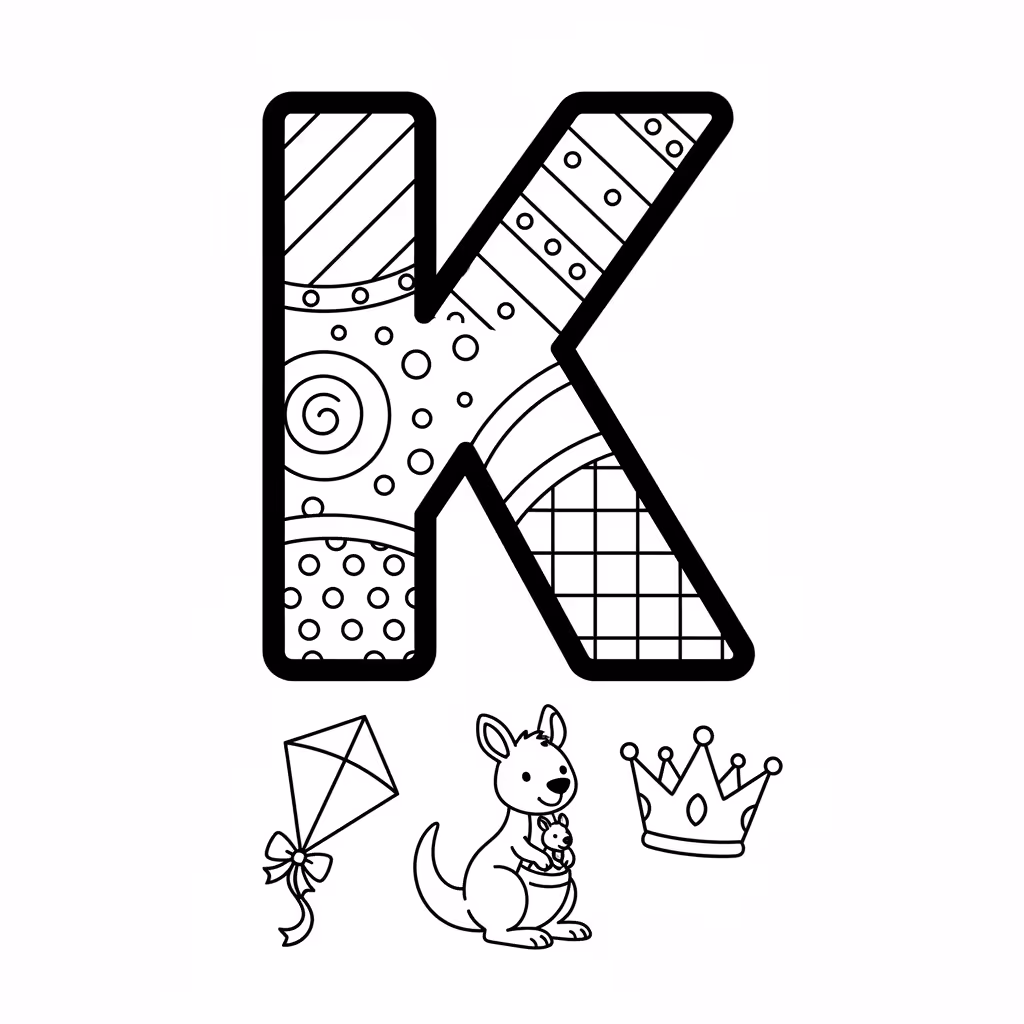 coloriage pour enfant à télécharger, niveau intermédiaire.