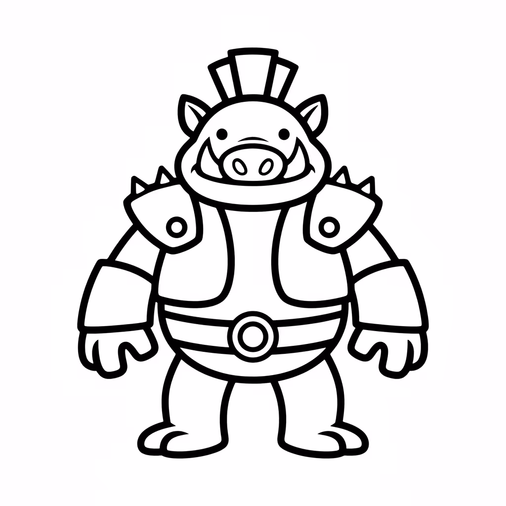coloriage pour enfant à télécharger, niveau facile.