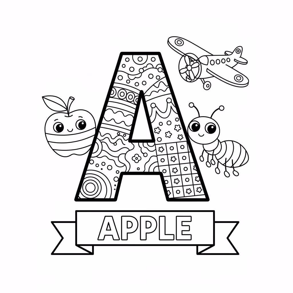coloriage pour enfant à télécharger, niveau intermédiaire.