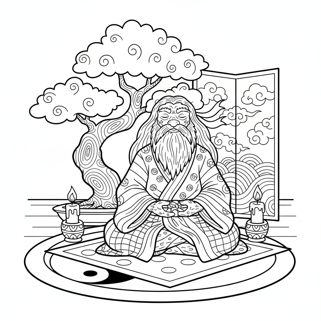 coloriage pour enfant à télécharger, niveau intermédiaire.